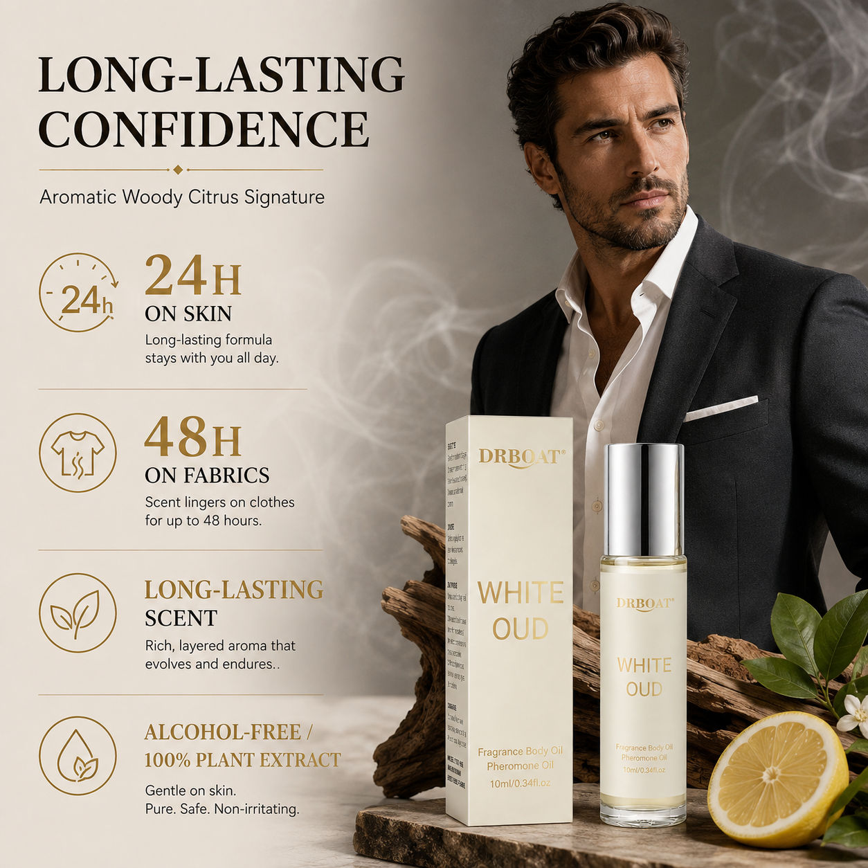 Men Roll-on Perfume Oil,Fresh  - Perfume Alcohol Fragrance review and price